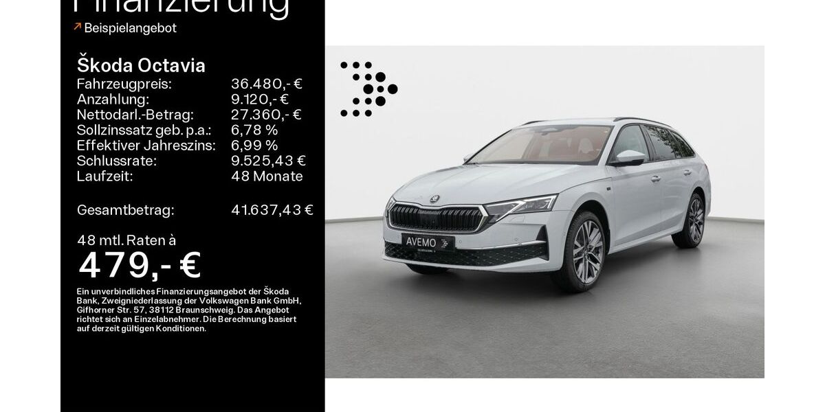 Skoda Octavia 11.800 km 36.480 &euro; Schweinfurt 97424