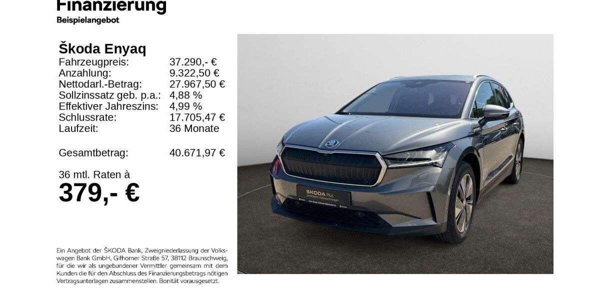 Skoda Enyaq 45.475 km 36.990 &euro; Hildesheim 31137
