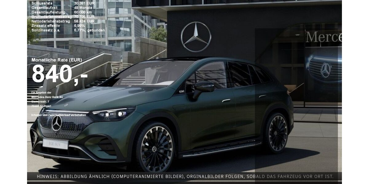 Mercedes-Benz EQE SUV 6.766 km 77.490 &euro; Hamburg 21079