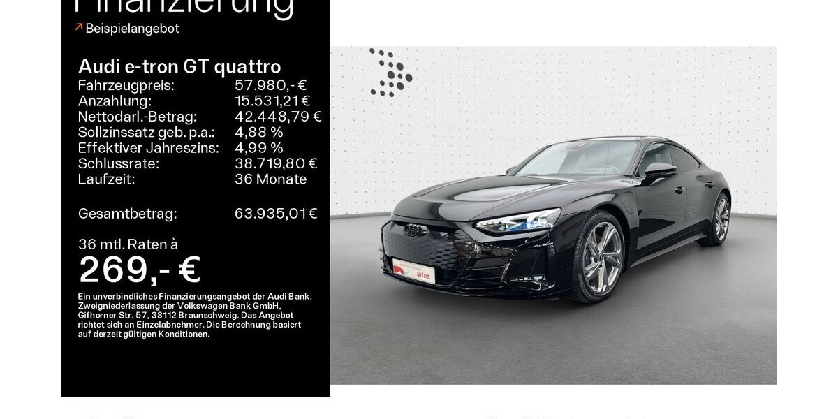 Audi e-tron GT 16.015 km 54.999 &euro; Hofheim 65719