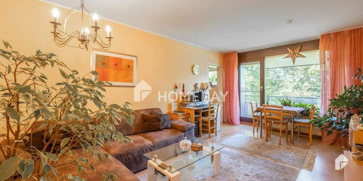 Ideal geschnittene 2-Zimmer-Wohnung mit West-Balkon, Stellplatz und Erbpacht nahe der Hildener Heide 2 zimmer