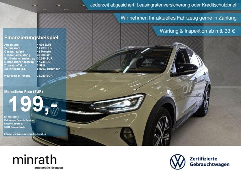 VW Taigo 66.104 km 20.430 € Moers 47441