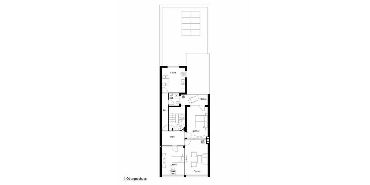 Etagenwohnung Münster Centrum - 3 Zimmer, 101 m&sup2;, 375.000&euro; | Angebot:26851378