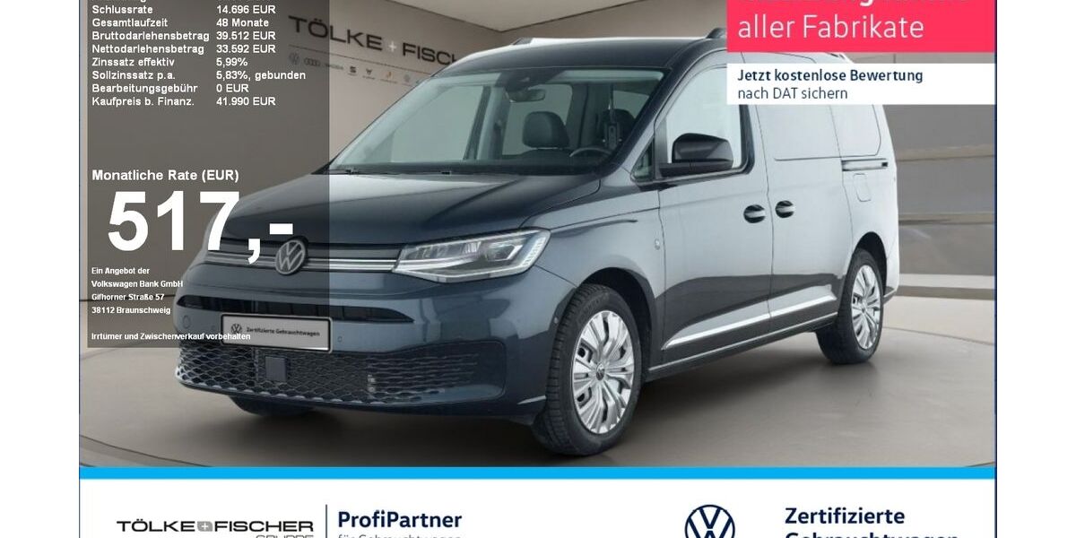 VW Caddy Maxi 6.146 km 39.999 &euro; Krefeld 47805
