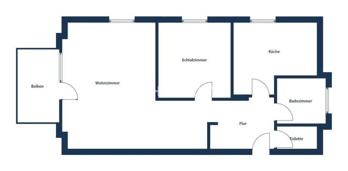 Attraktive Dachgeschosswohnung mit 2 Zimmern, Balkon und Gartennutzung in Eischleben 2 zimmer