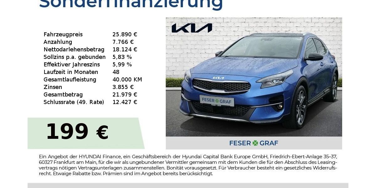 Kia XCeed 29.240 km 25.790 &euro; Roth 91154