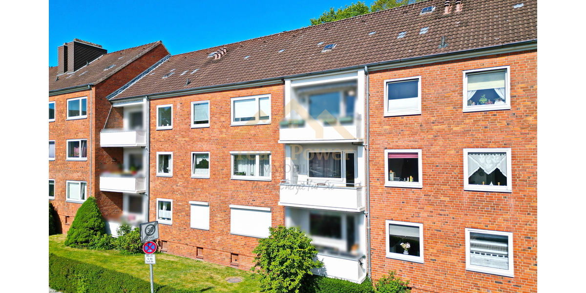 Kompakt, charmant, stadtnah – ETW mit Südbalkon - Etagenwohnung Kiel Ellerbek | Angebot:26943585
