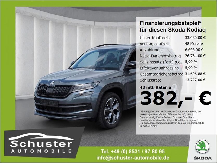 Skoda Kodiaq 113.388 km 33.480 € Ruhstorf 94099