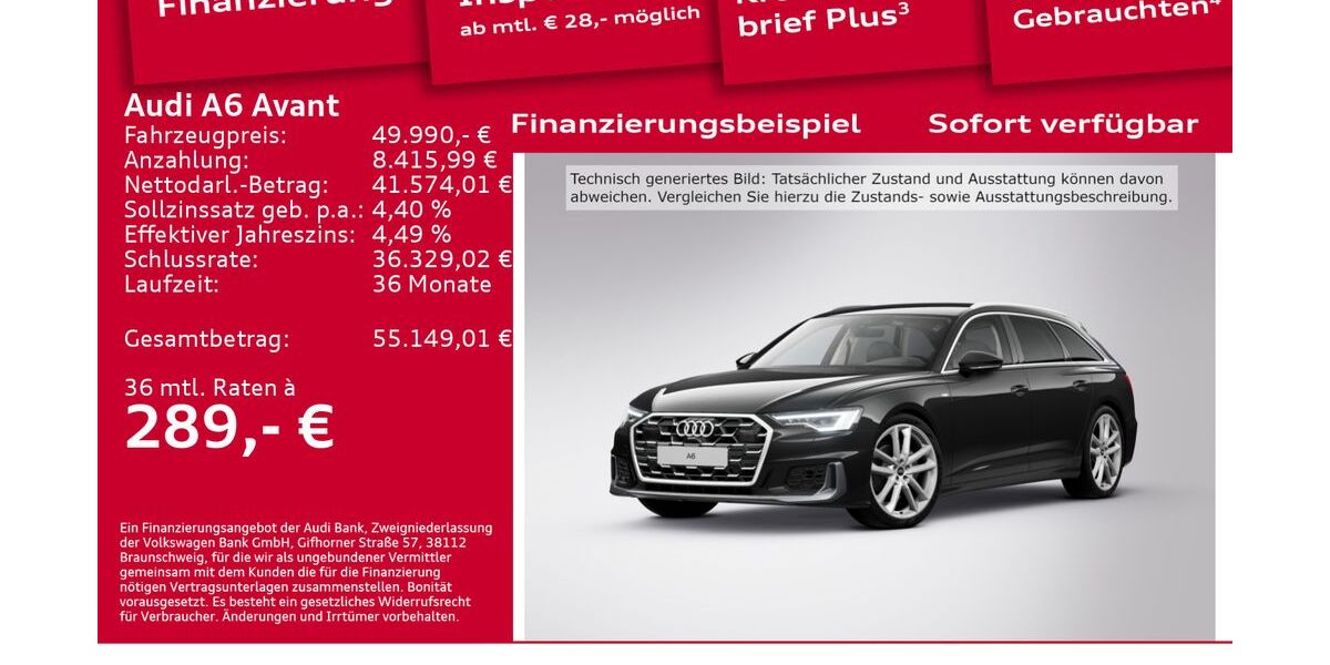 Audi A6 7.800 km 48.900 &euro; Berlin 12489