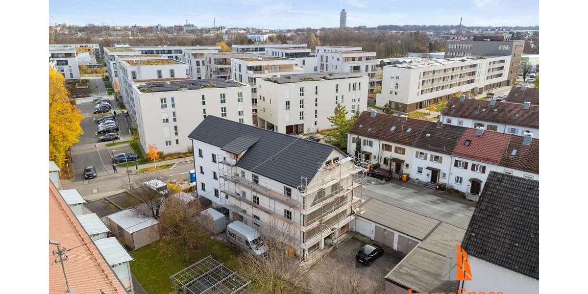 Etagenwohnung Augsburg Bärenkeller - 4 Zimmer, 102 m&sup2;, 670.000&euro; | Angebot:24965726