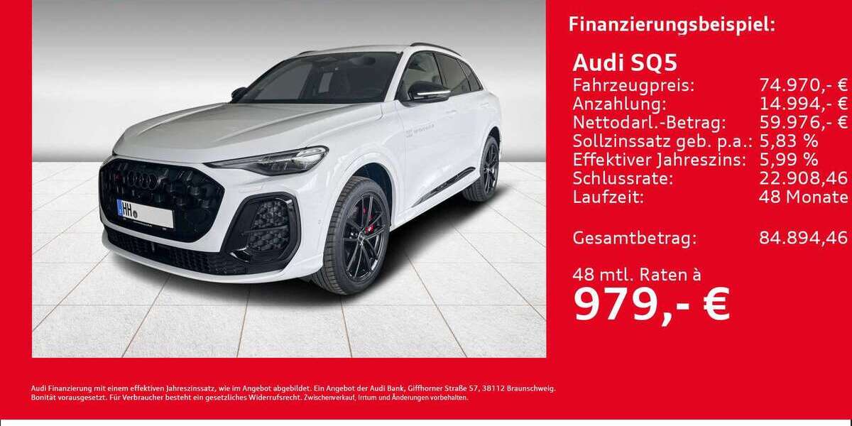 Audi SQ5 1.890 km 74.970 &euro; Hamburg 22419