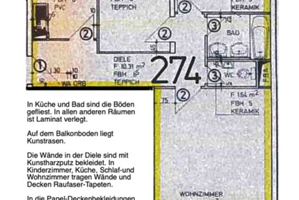 3-Zimmerwohnung 3 zimmer