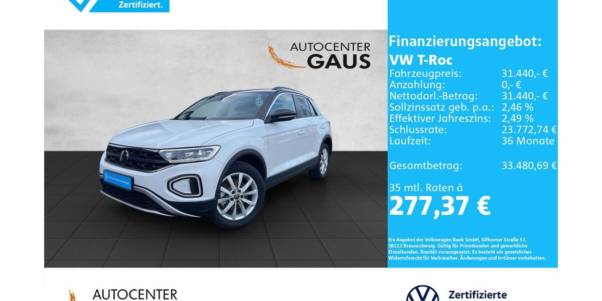 VW T-Roc 19.660 km 30.440 &euro; Bielefeld 33699
