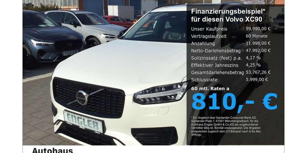 Volvo XC90 31.576 km 57.990 &euro; Lübeck 23566