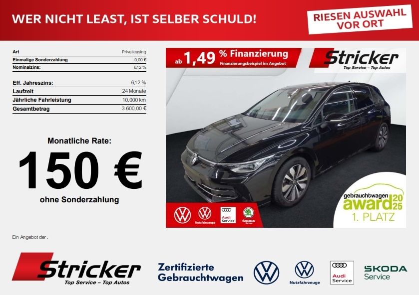 VW Golf 26.584 km 25.649 &euro; Horn-Bad Meinberg 32805