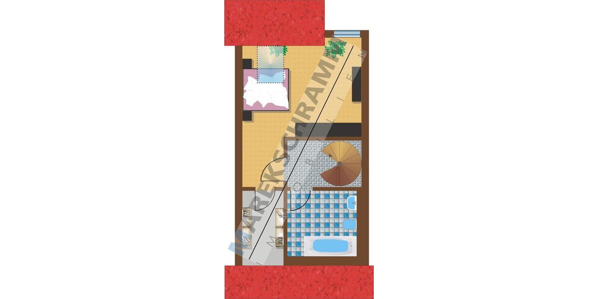 Etagenwohnung Ilmenau - 2 Zimmer, 65 m&sup2;, 585&euro; | Angebot:20075516