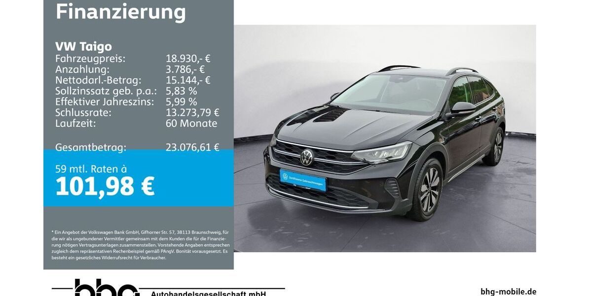 VW Taigo 22.244 km 18.930 &euro; Albstadt 72458
