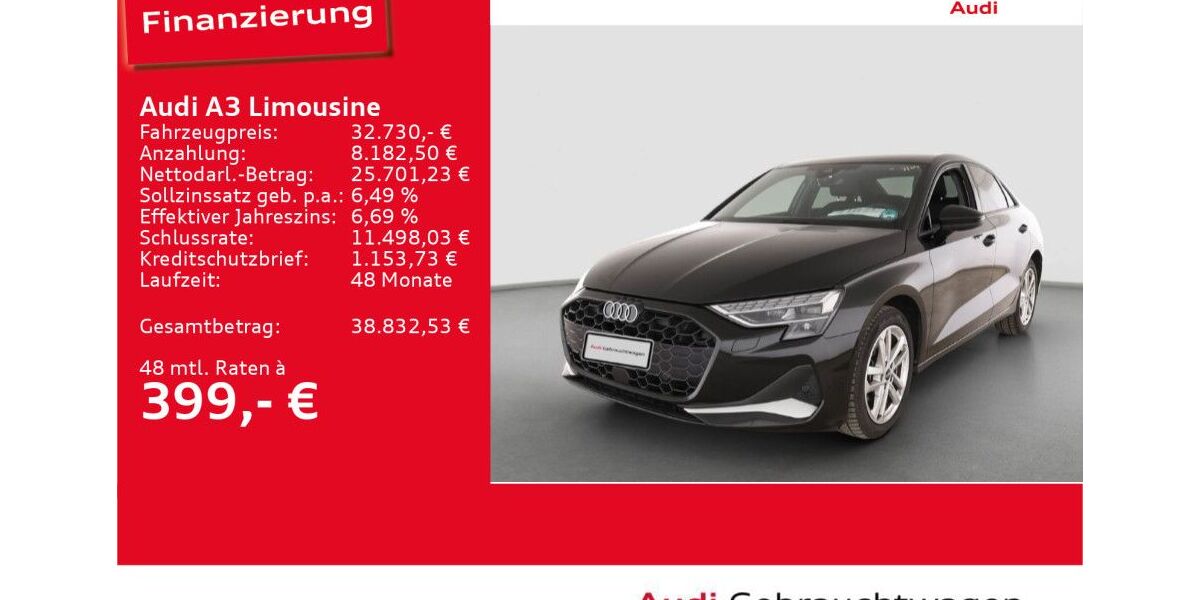 Audi A3 27.135 km 32.730 &euro; Ulm 89073