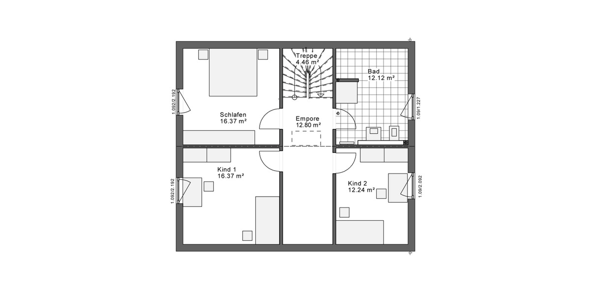 Einfamilienhaus Ostercappeln - 4 Zimmer, 150 m&sup2;, 1.450&euro; | Angebot:26397685
