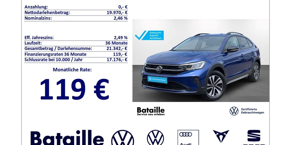 VW Taigo 6.709 km 19.470 &euro; Jülich 52428