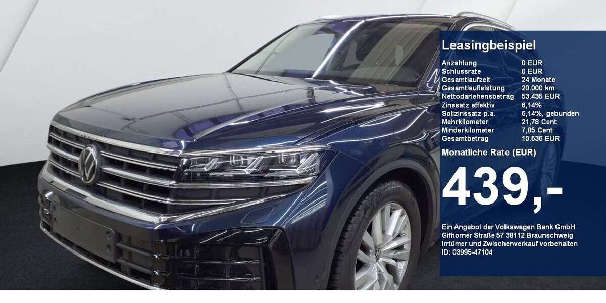 VW Touareg 19.990 km 53.345 &euro; Vilsbiburg LK Landshut 84137