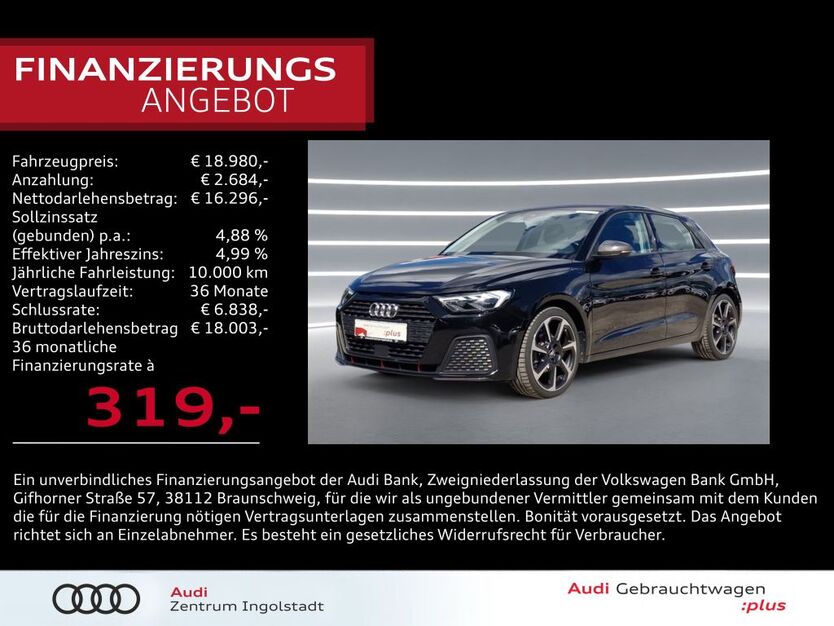 Audi A1 67.206 km 18.980 € Ingolstadt 85057