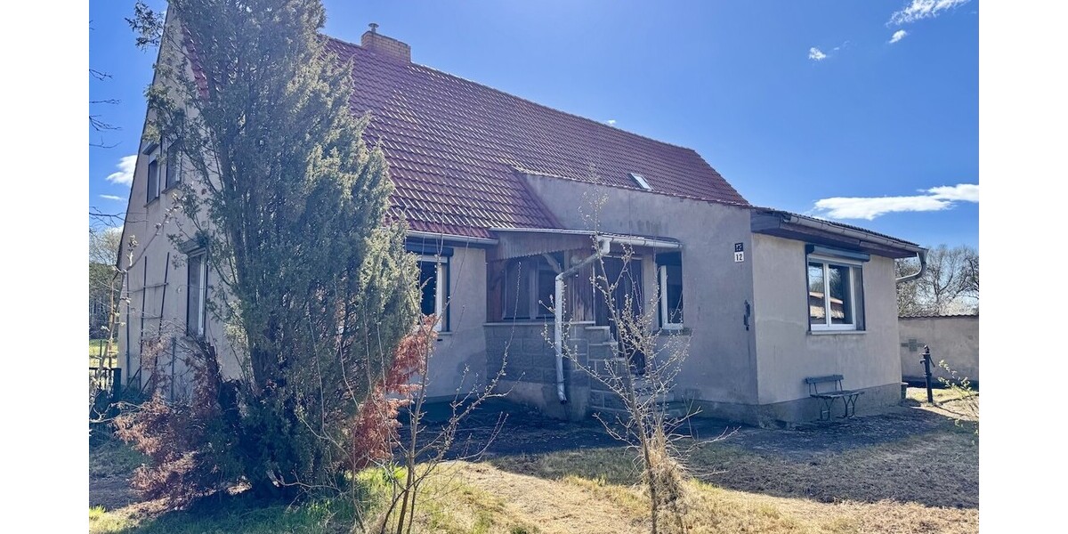 HORN IMMOBILIEN ++Einfamilienhaus mit großem Grundstück dicht bei Pasewalk - Einfamilienhaus Pasewalk Pasewalk | Angebot:26994281