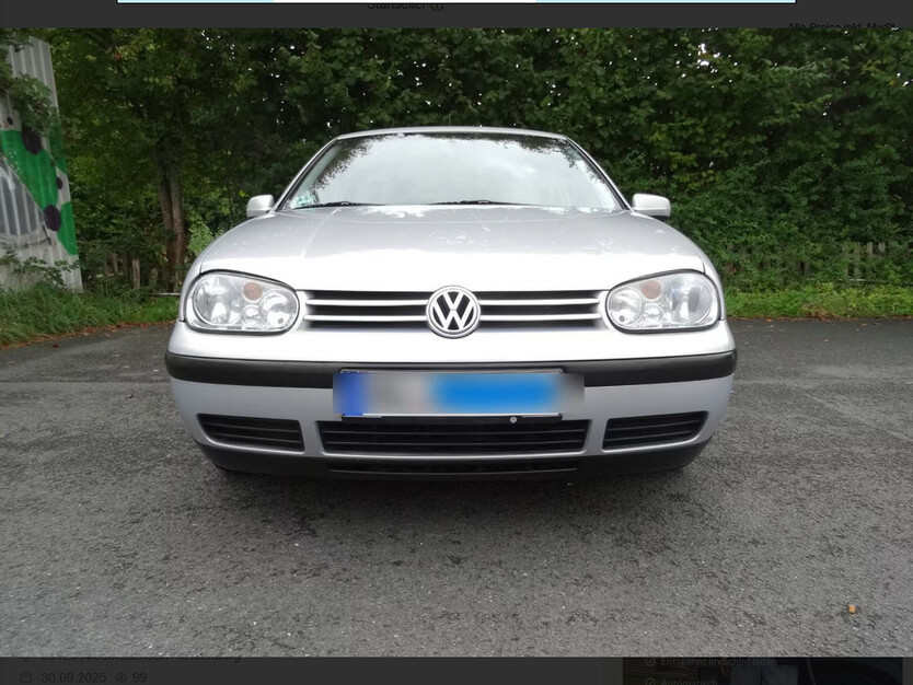 VW Golf IV 192.000 km 3.490 € Oldenburg 26105