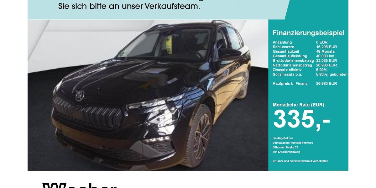 Skoda Kamiq 26.047 km 26.980 &euro; Calw 75365