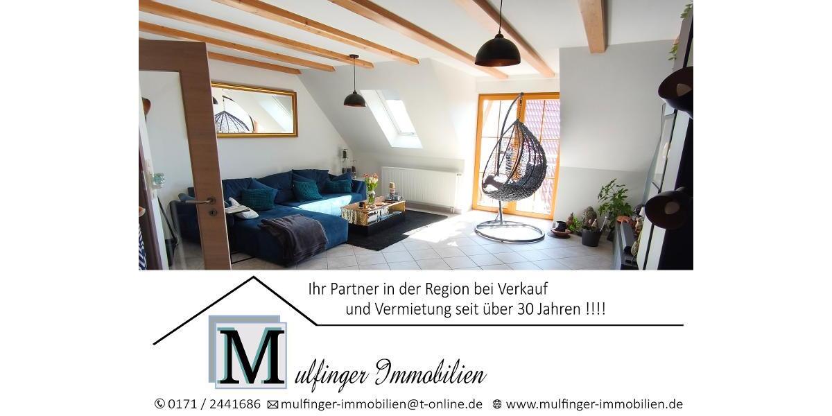 4 Zi. Wohnung in DG Galerie mit Garten (auf Wunsch), Balkon und Garage in Höchstadt OT - Etagenwohnung Höchstadt OT | Angebot:26409507