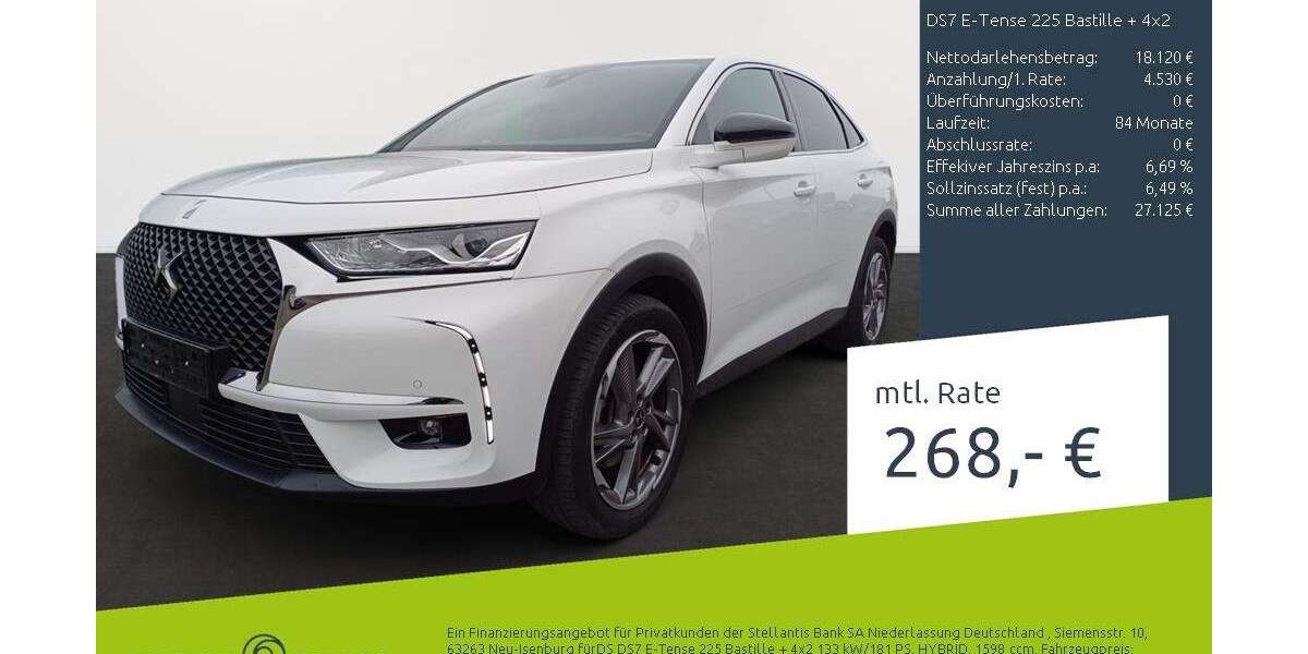 DS Automobiles DS 7 Crossback 32.253 km 22.650 &euro; Borken 46325