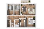 Provisionsfrei* 3,79% Rendite + Indexmiete: Vermietete 4-Zi.-Wohnung mit Kamin-Option & Garten! - Erdgeschoßwohnung Ravensburg Eschach | Angebot:26888566