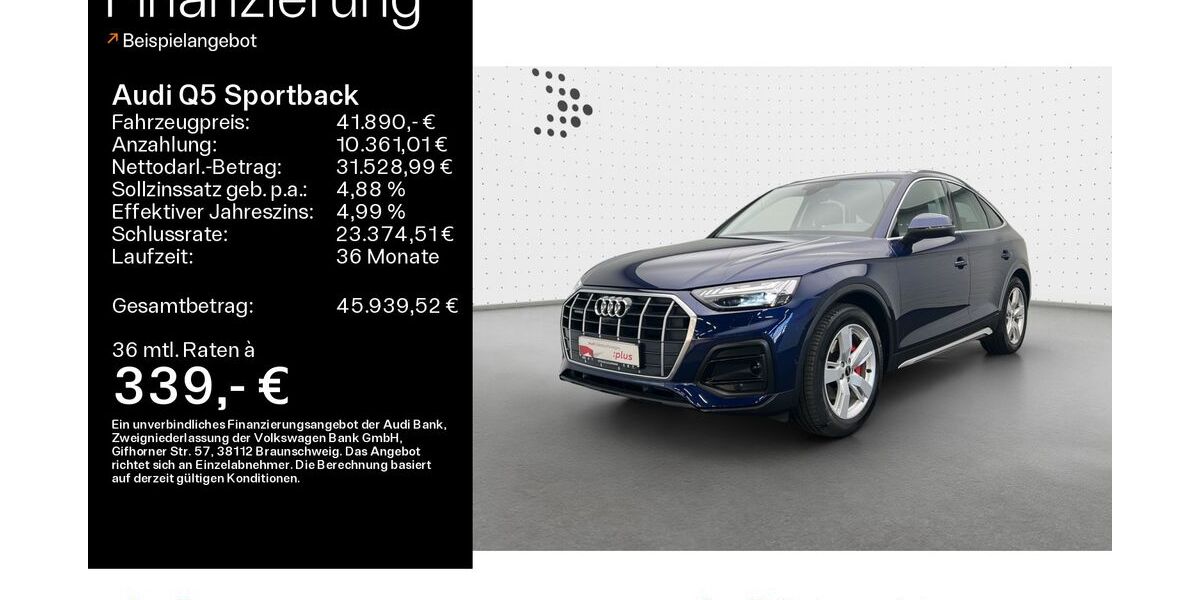 Audi Q5 43.324 km 41.890 € Hofheim 65719