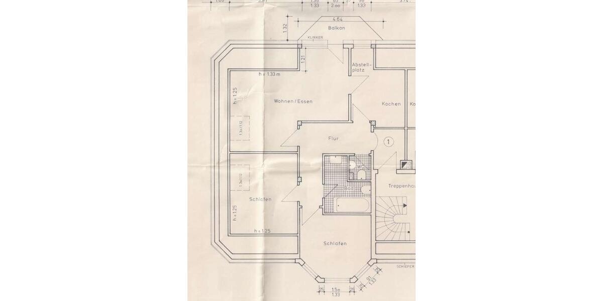 Dachgeschoßwohnung Jünkerath - 3 Zimmer, 90 m&sup2;, 750&euro; | Angebot:26637854