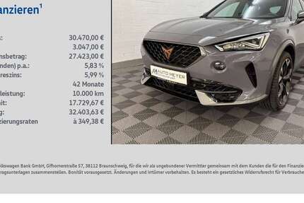 Cupra Formentor 40.829 km 30.470 &euro; Reichenberg 97234