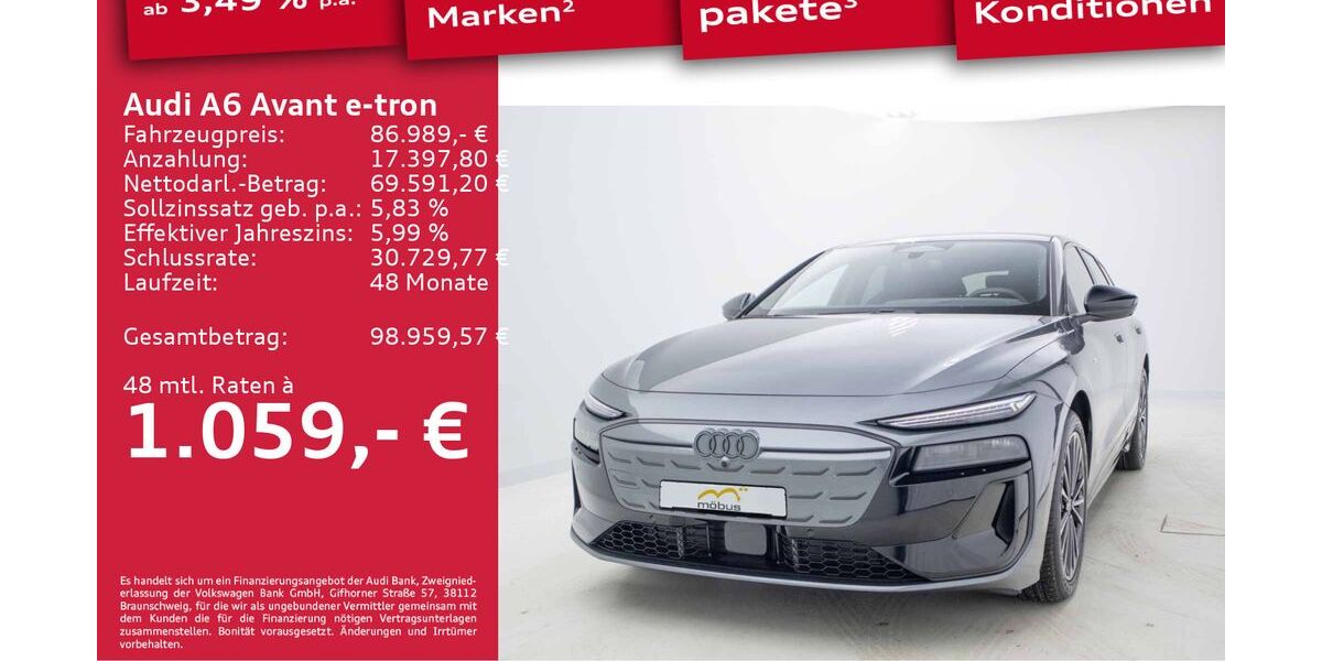Audi A6 e-tron 5.000 km 86.989 &euro; Berlin 13088