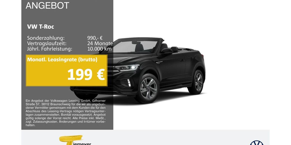 VW T-Roc 18.612 km 28.650 &euro; Herne 44653