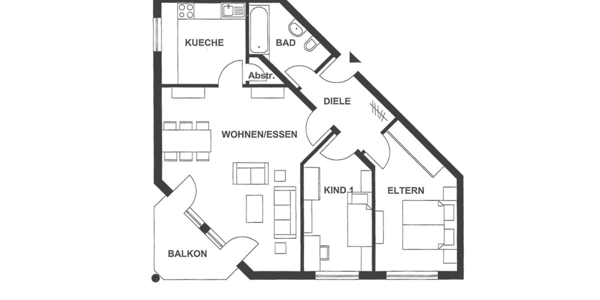 Etagenwohnung Wittlich Wengerohr - 3 Zimmer, 80 m&sup2;, 695&euro; | Angebot:26389980