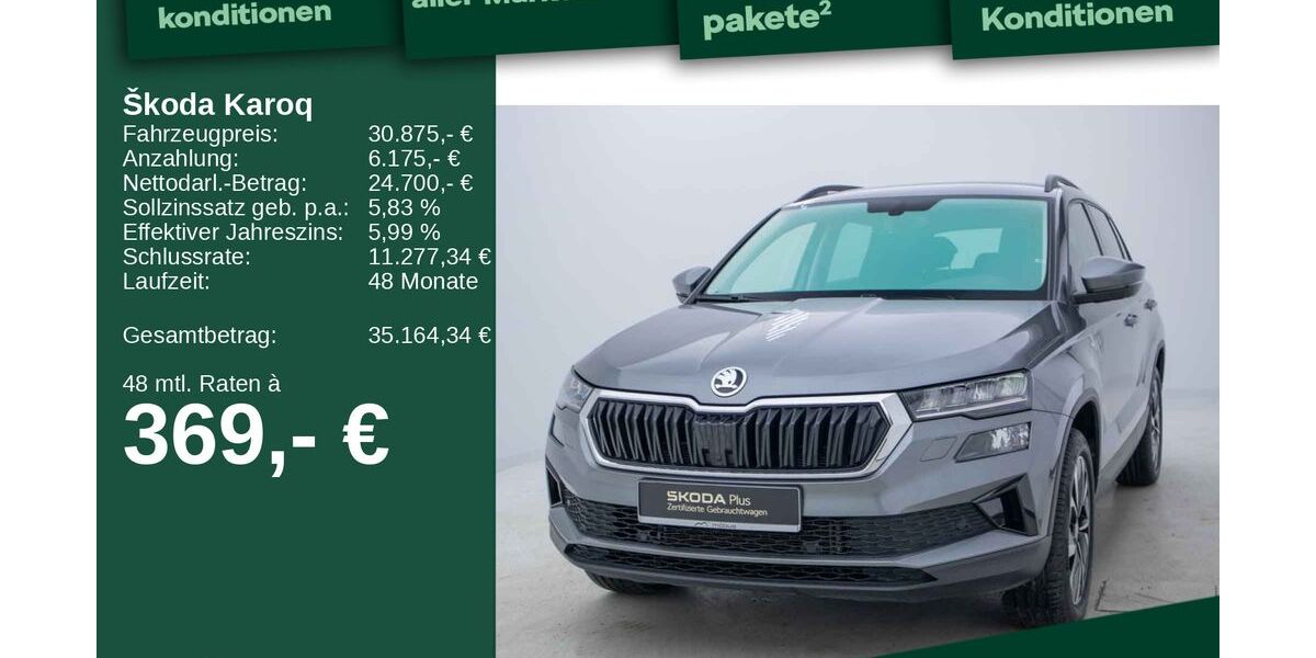 Skoda Karoq 42.260 km 28.589 &euro; Berlin 13088