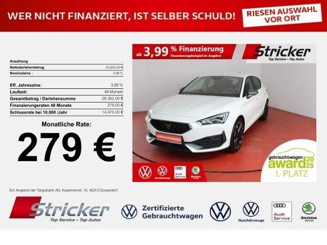 Cupra Leon 12.249 km 24.949 € Horn-Bad Meinberg 32805