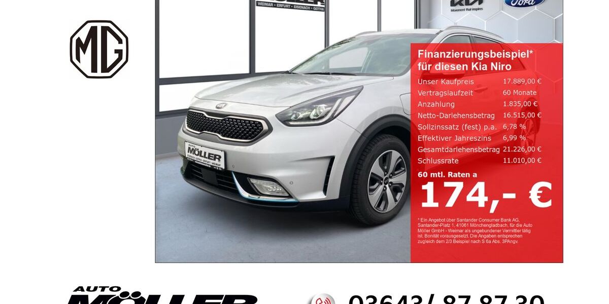 Kia Niro 83.450 km 15.789 &euro; Weimar 99425