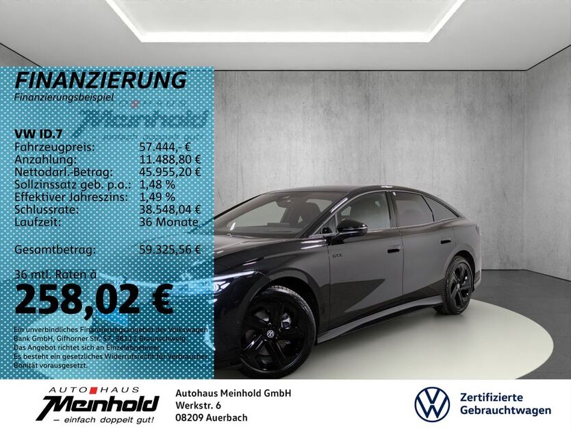 VW ID.7 6.500 km 57.444 € Auerbach/Rebesgrün 08209