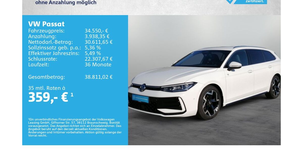 VW Passat 55.500 km 34.550 &euro; Kreuzwertheim 97892