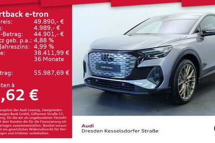 Audi Q4 e-tron 14.272 km 49.490 &euro; Dresden 01067