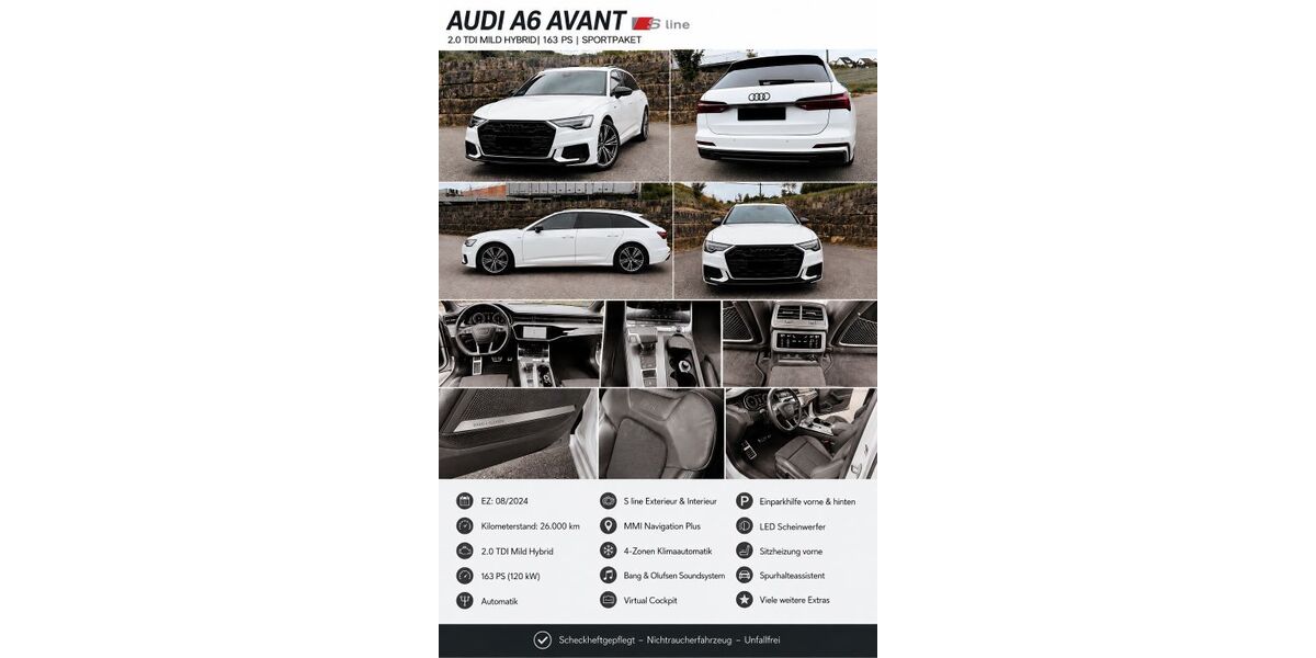 Audi A6 26.000 km 43.999 &euro; Heilbronn 74078