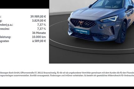 Cupra Formentor 3.000 km 39.989 &euro; Nordhausen 99734