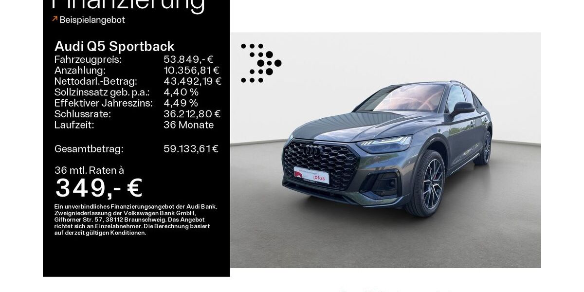Audi Q5 21.900 km 53.849 &euro; Linsengericht 63589