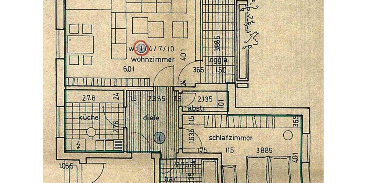 Etagenwohnung Hof Innenstadt - 2 Zimmer, 64 m&sup2;, 120.000&euro; | Angebot:26862994