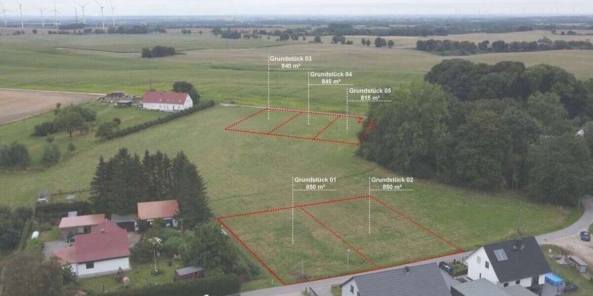 Grundstück zu verkaufen in Satow- Pustohl 66.360 € 840 m² zimmer