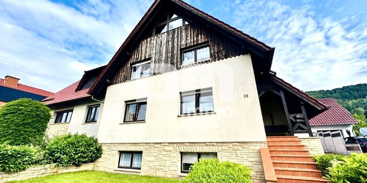 Hochwertiges 1-2 Familienhaus mit Nebengebäude in begehrter Lage mit vielen Extras - Doppelhaushälfte Heilbad Heiligenstadt | Angebot:26905487